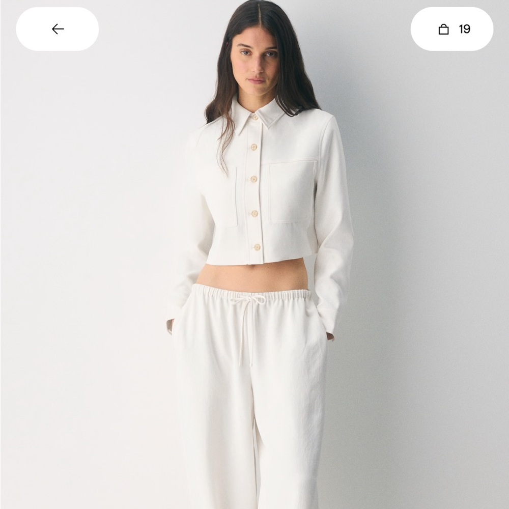 Aritzia Wilfred Little Cropped Jacket - Crepette